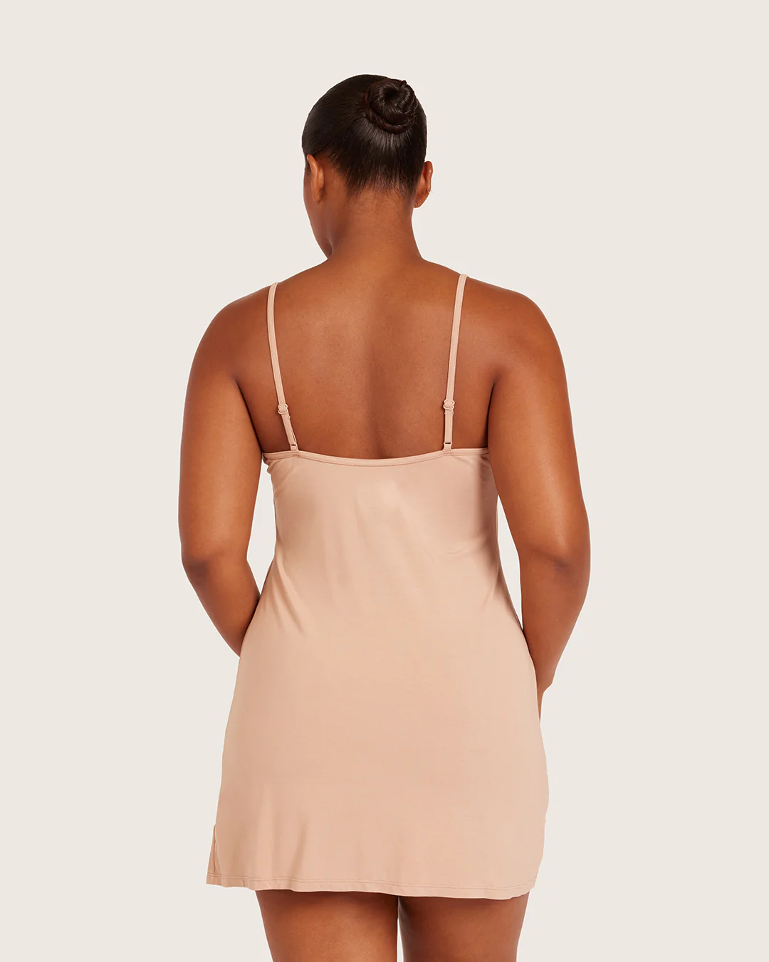 Base Layer V-Neck Slip-Almond - Image 3